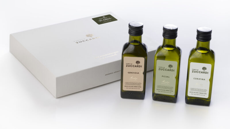 FAMILIA ZUCCARDI CELEBRA SU 20ª COSECHA DE ACEITES VARIETALES Y PRESENTA UN ESTUCHE ANIVERSARIO EDICIÓN LIMITADA